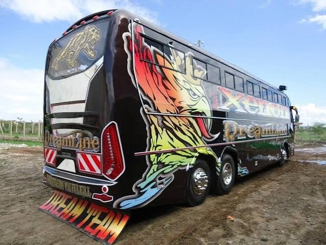 Buscar Express coach on the Kisumu to Nairobi route