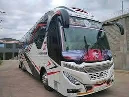 Buscar Express coach on the Eldoret to Thika route