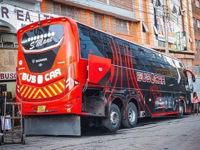 Buscar Premium coach on the Eldoret to Kakamega route